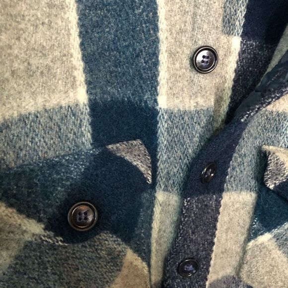 Vintage Woolrich Plaid Wool Shacket - Picture 4 of 8
